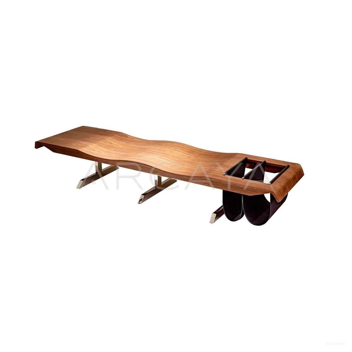 Maren Slate Coffee Table - product view on a white background 01