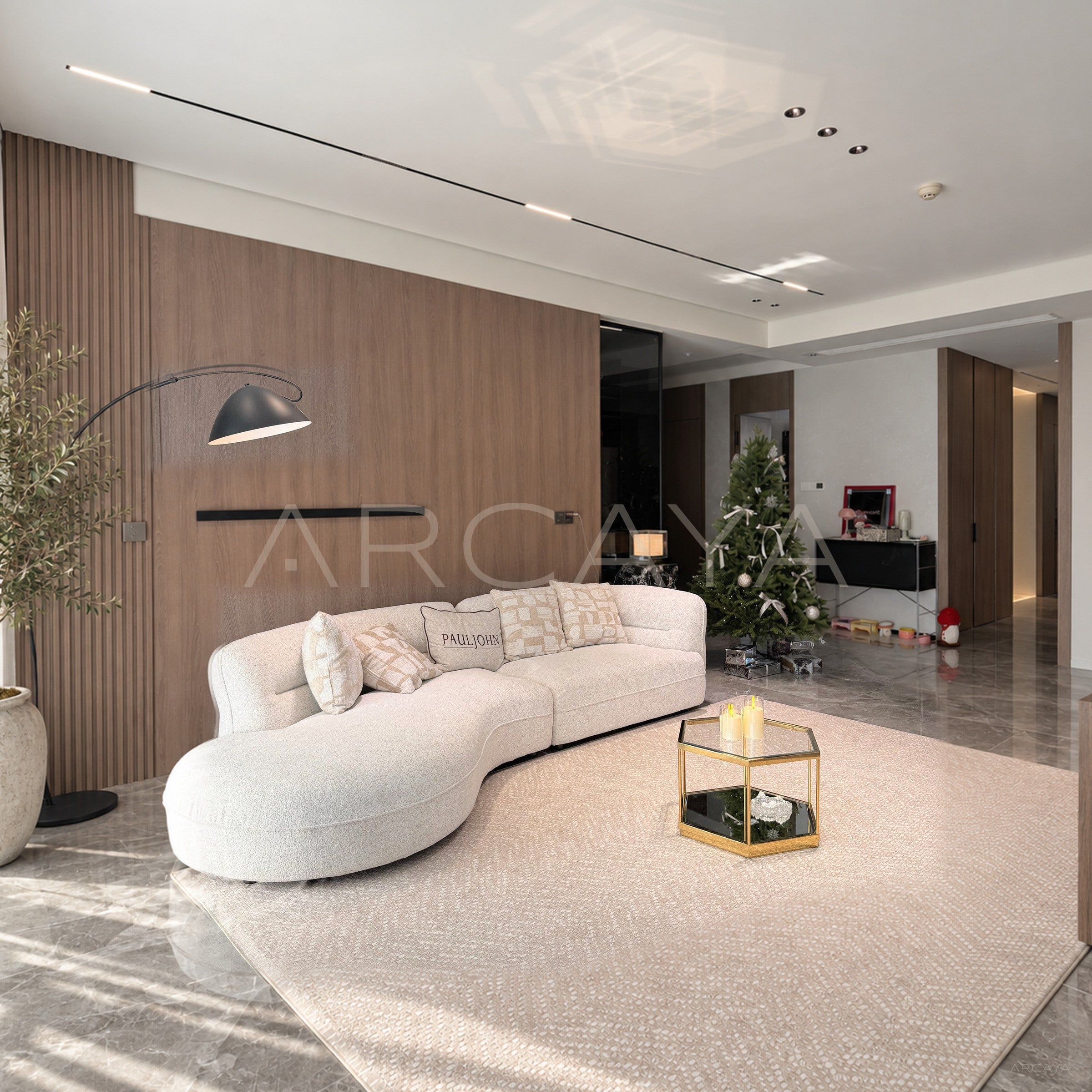 Relaxed Irregular Sofa