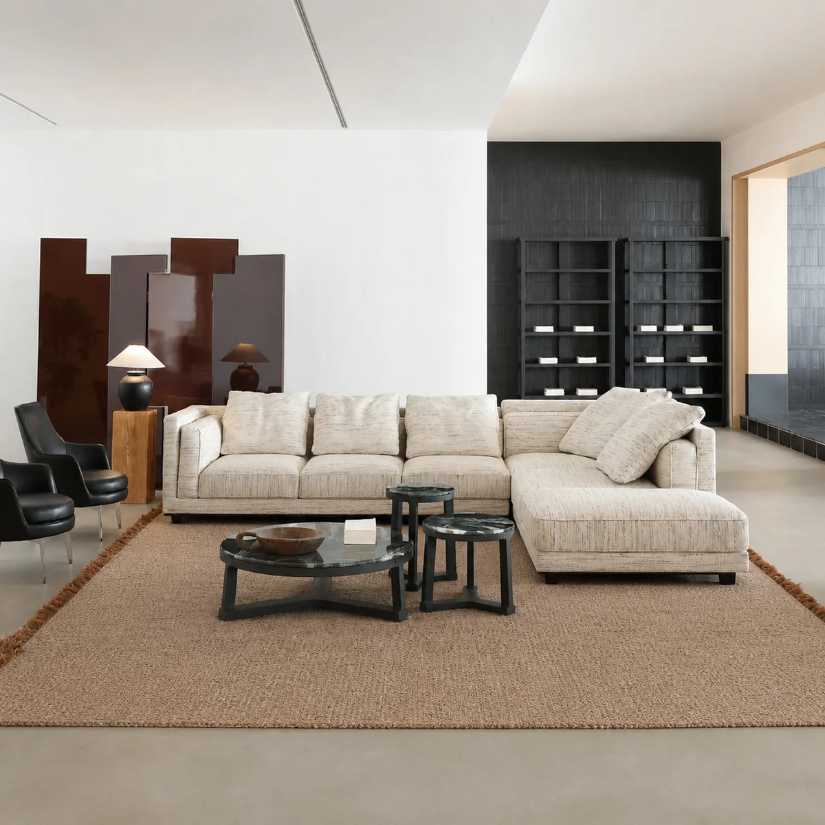 Elara House Straight Sofa