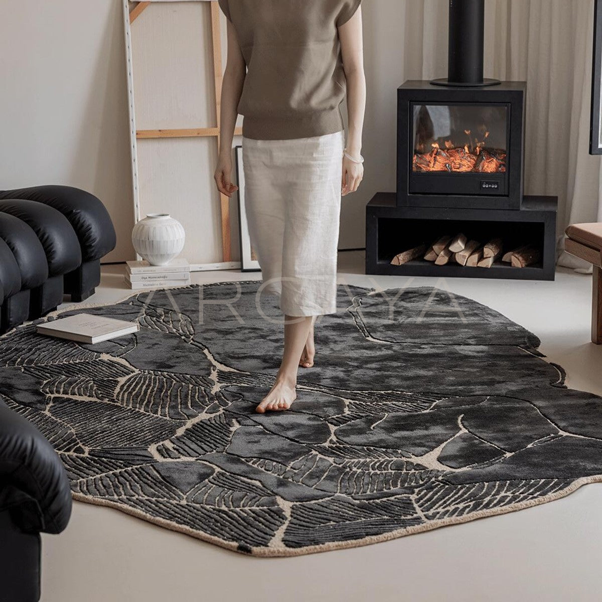 Custom Art Rug - scene
