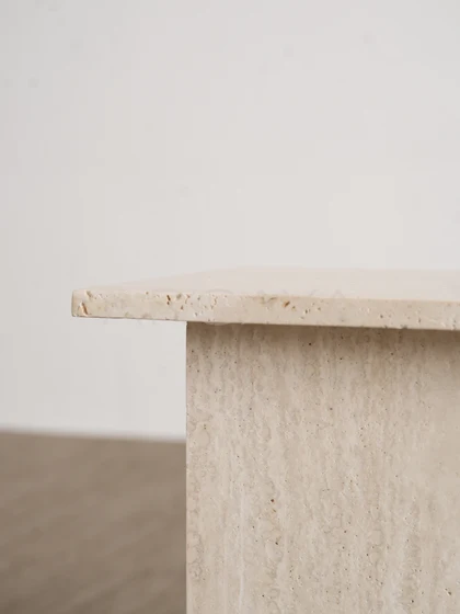 Enna Sienna Side Table - front view 32