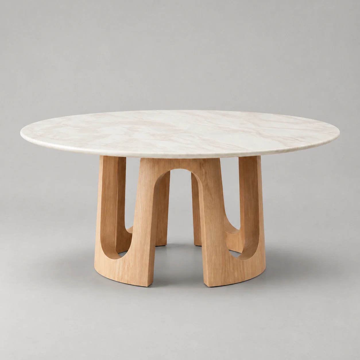 A00011 Dining Table in a finished interior.