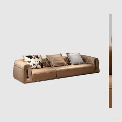 Petra Studio Straight Sofa - front view 04