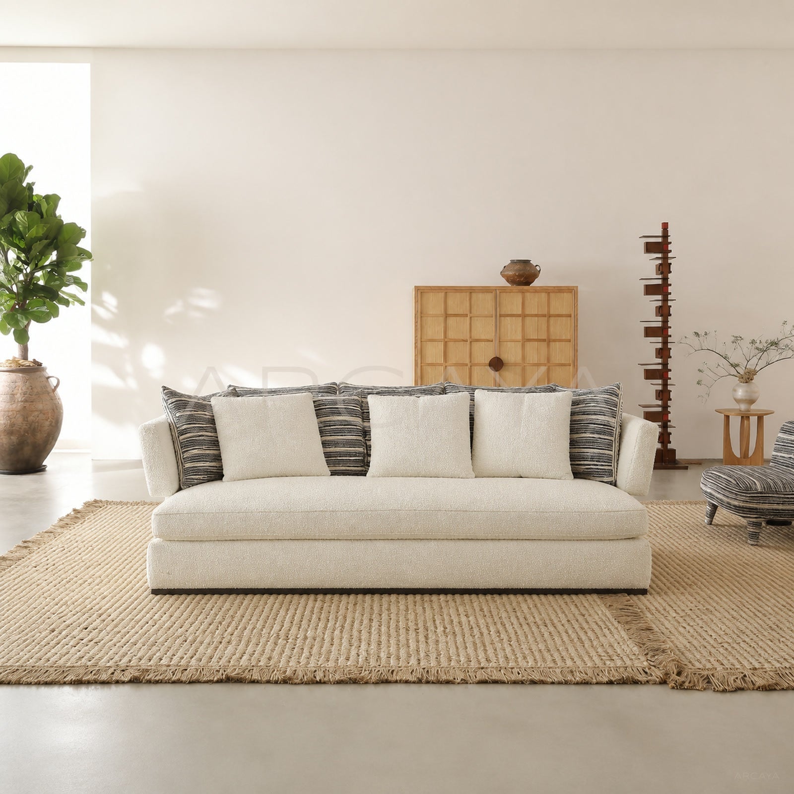 Elara Field Straight Sofa