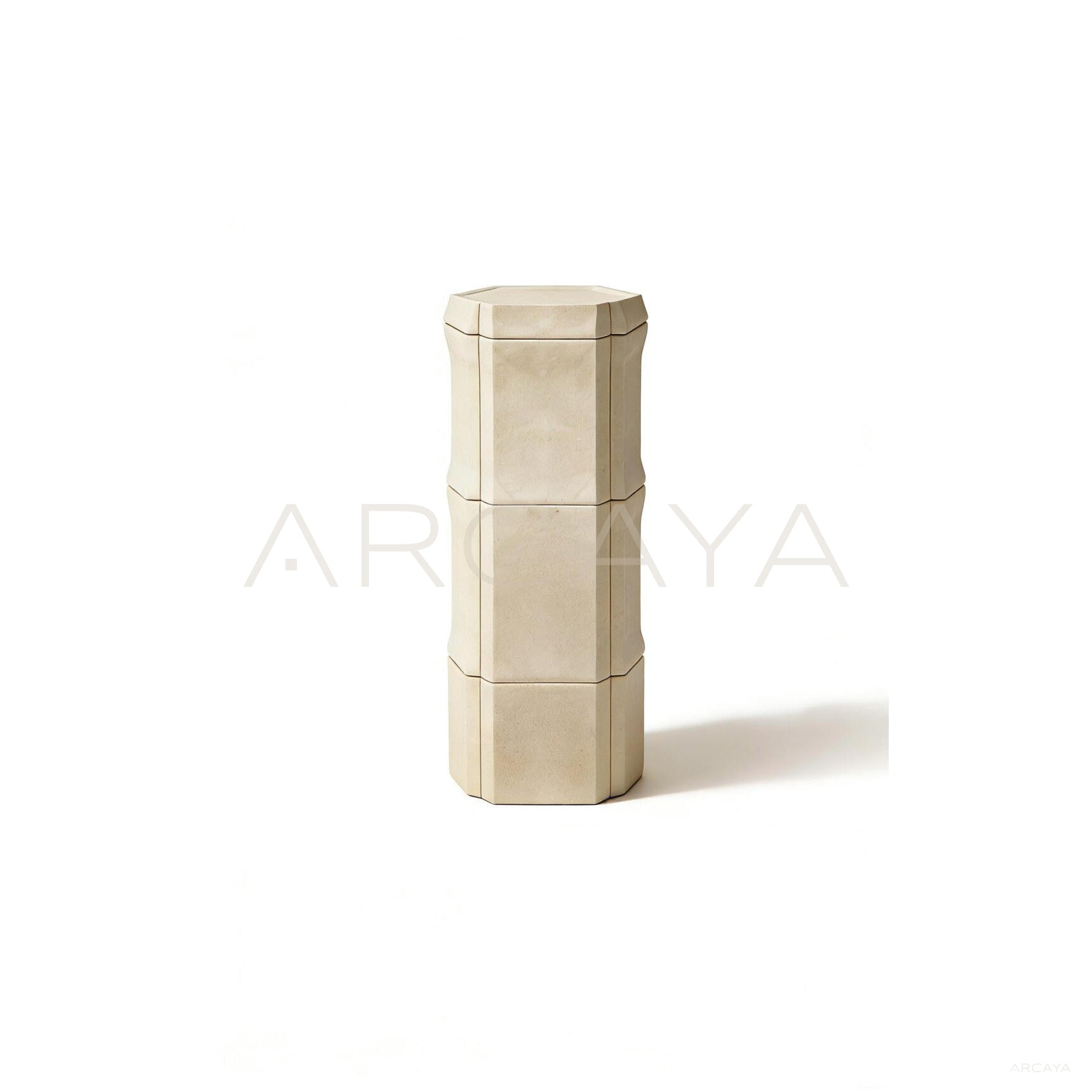 Aston Xubaisheng Stone Bone Modular Series — Side Table - scene