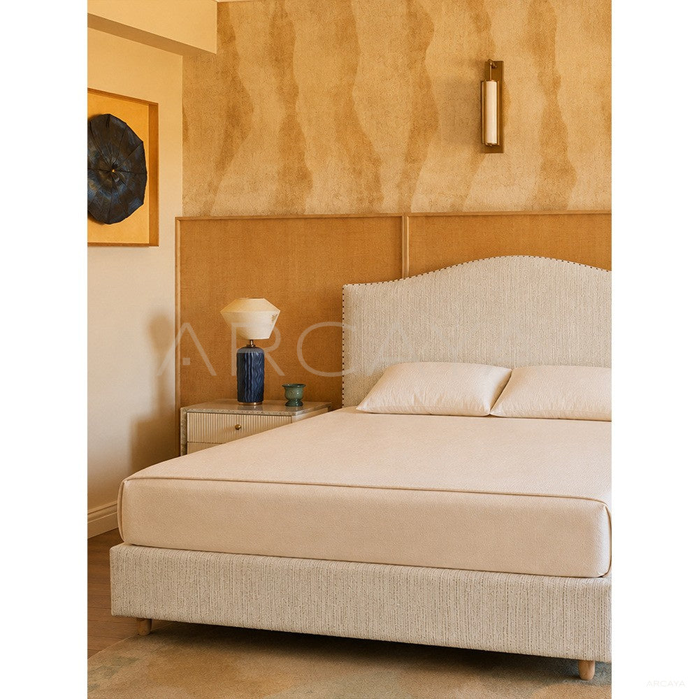 Vintage Master Bedroom Bed - scene