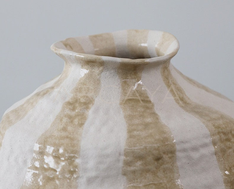 Wabi Sabi Chinese Floor Jar Vase - scene