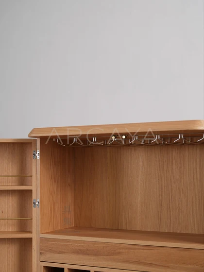 Faye Elm Cabinet - product detail 06