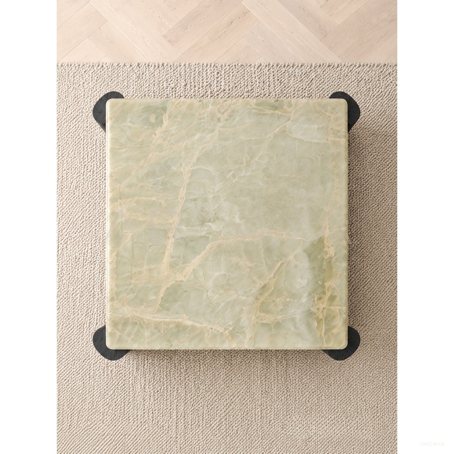 Green Jade Coffee Table Yushi - scene