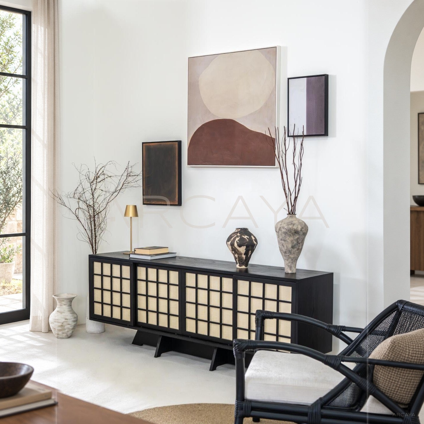 Minimalist Dining Room Set — Storage