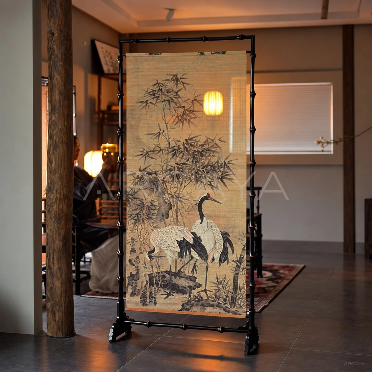 Crane Longevity Double Sided Table Screen