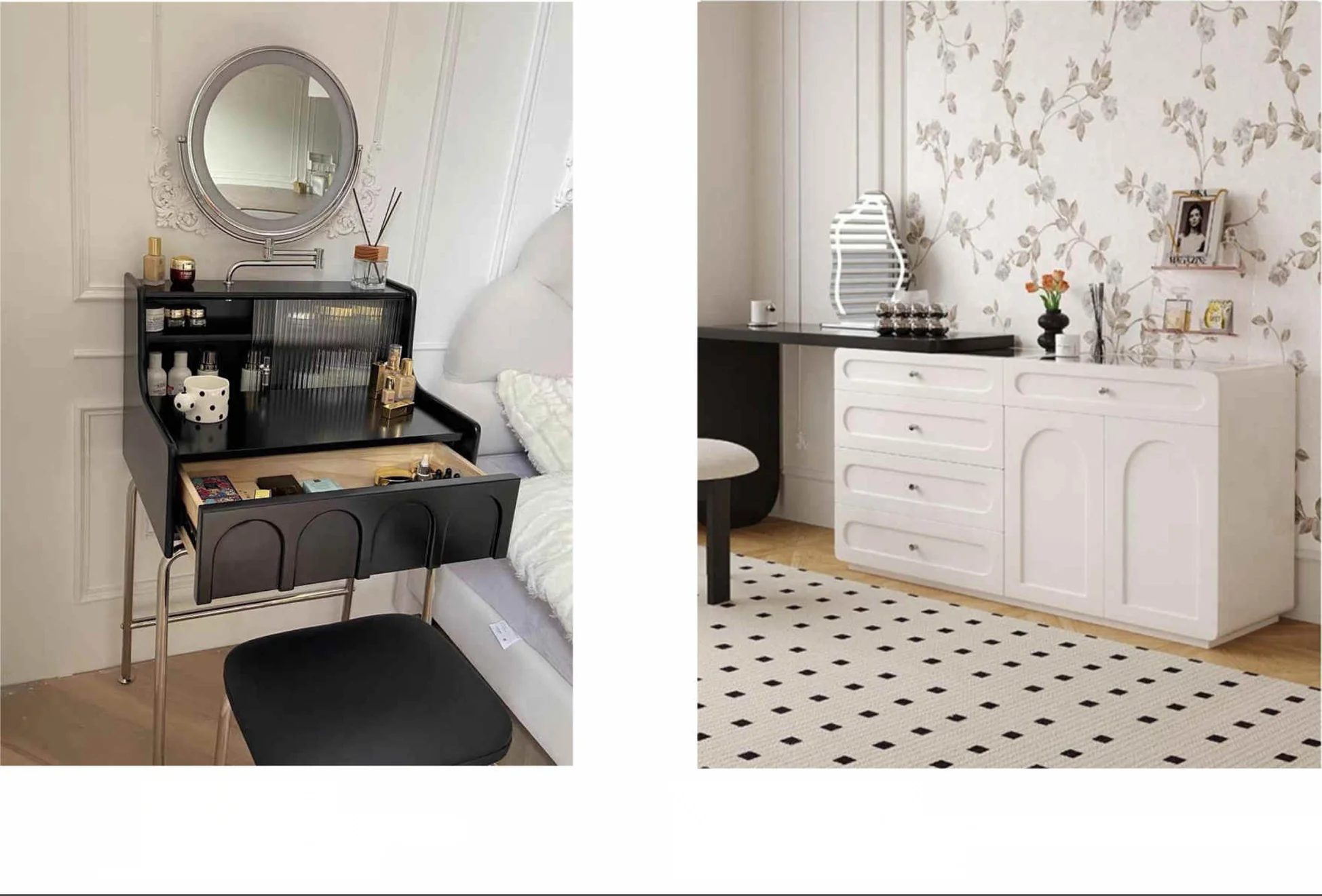 Atubi Cabinet H71CM in a finished interior.