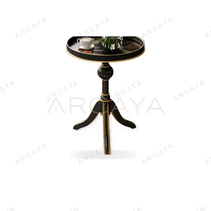 Black Painted Side Table — view 03