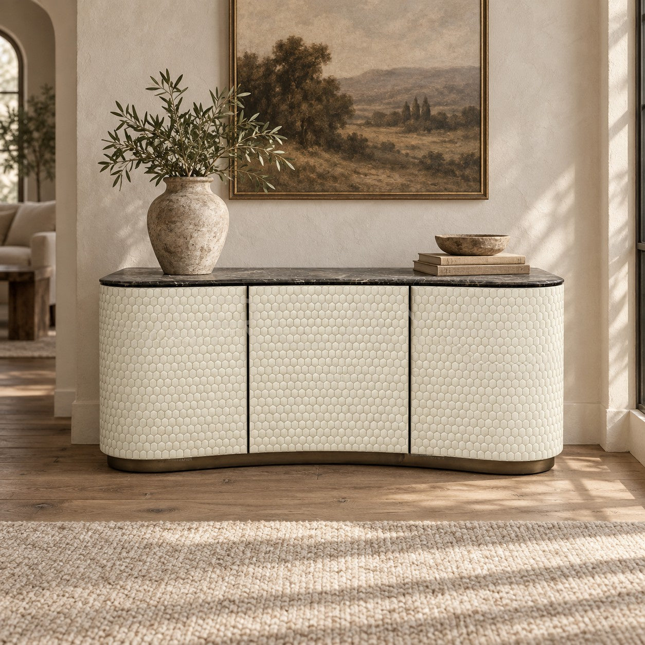 Havise Entryway Cabinet - scene