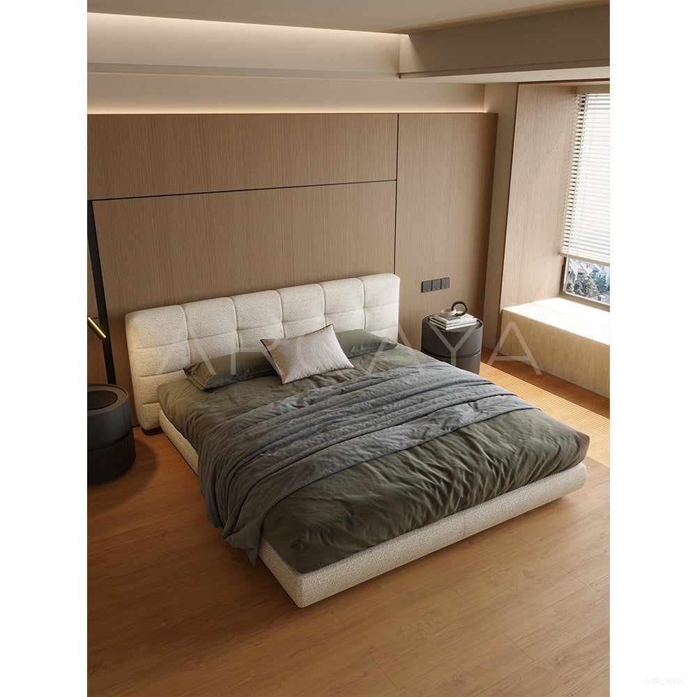 Minimalist Bedroom Bed - scene