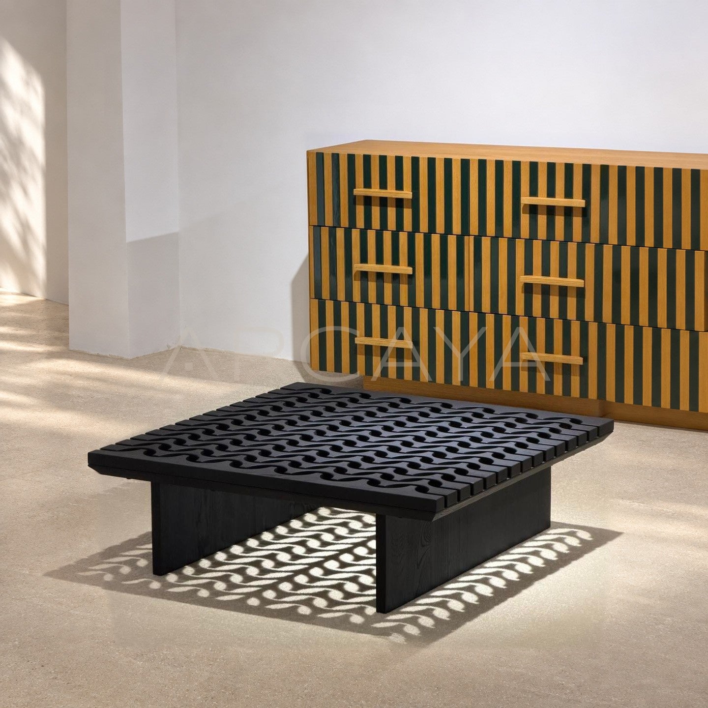 Black Light Play Coffee Table