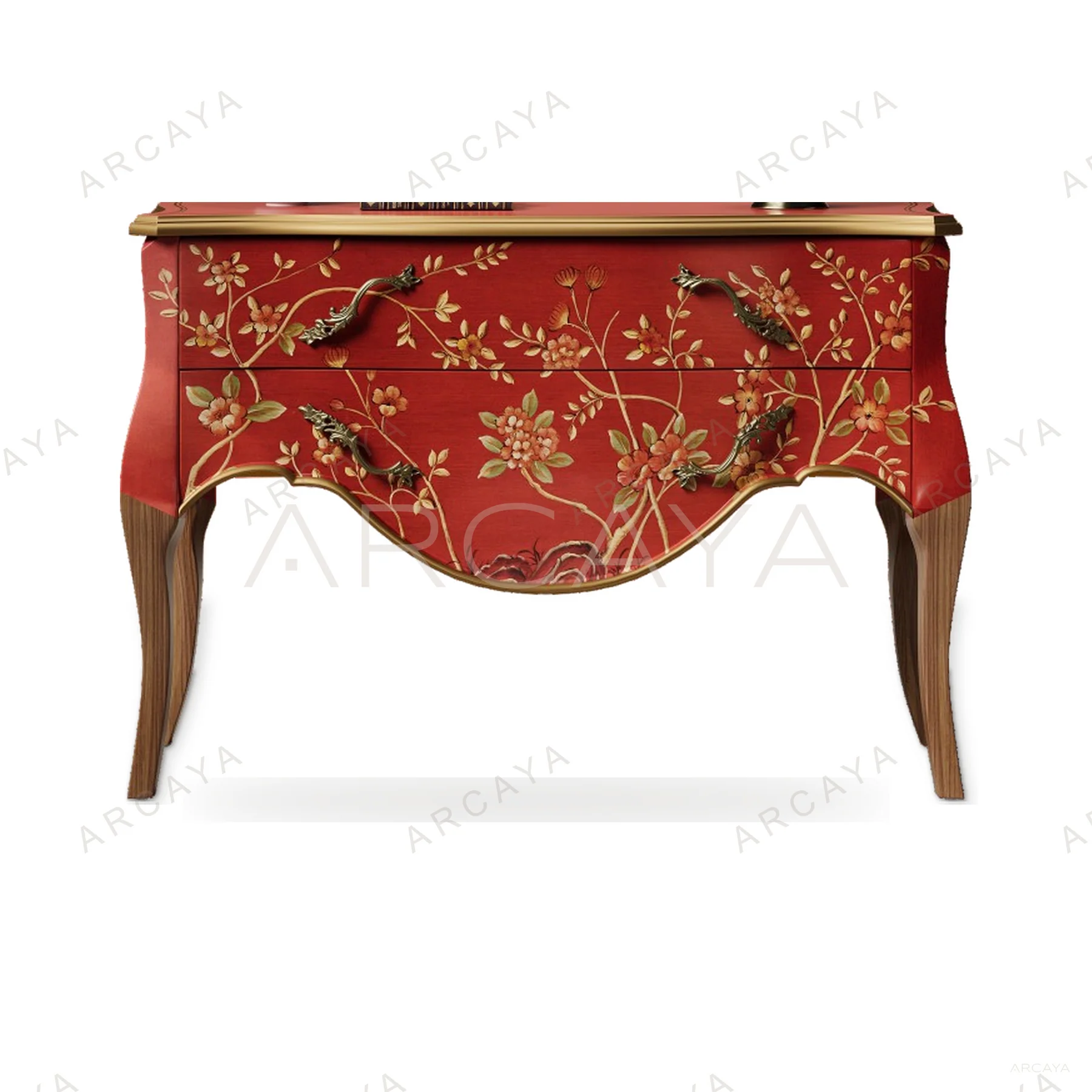 Kabuli Painted Decorative Cabinet — view 03