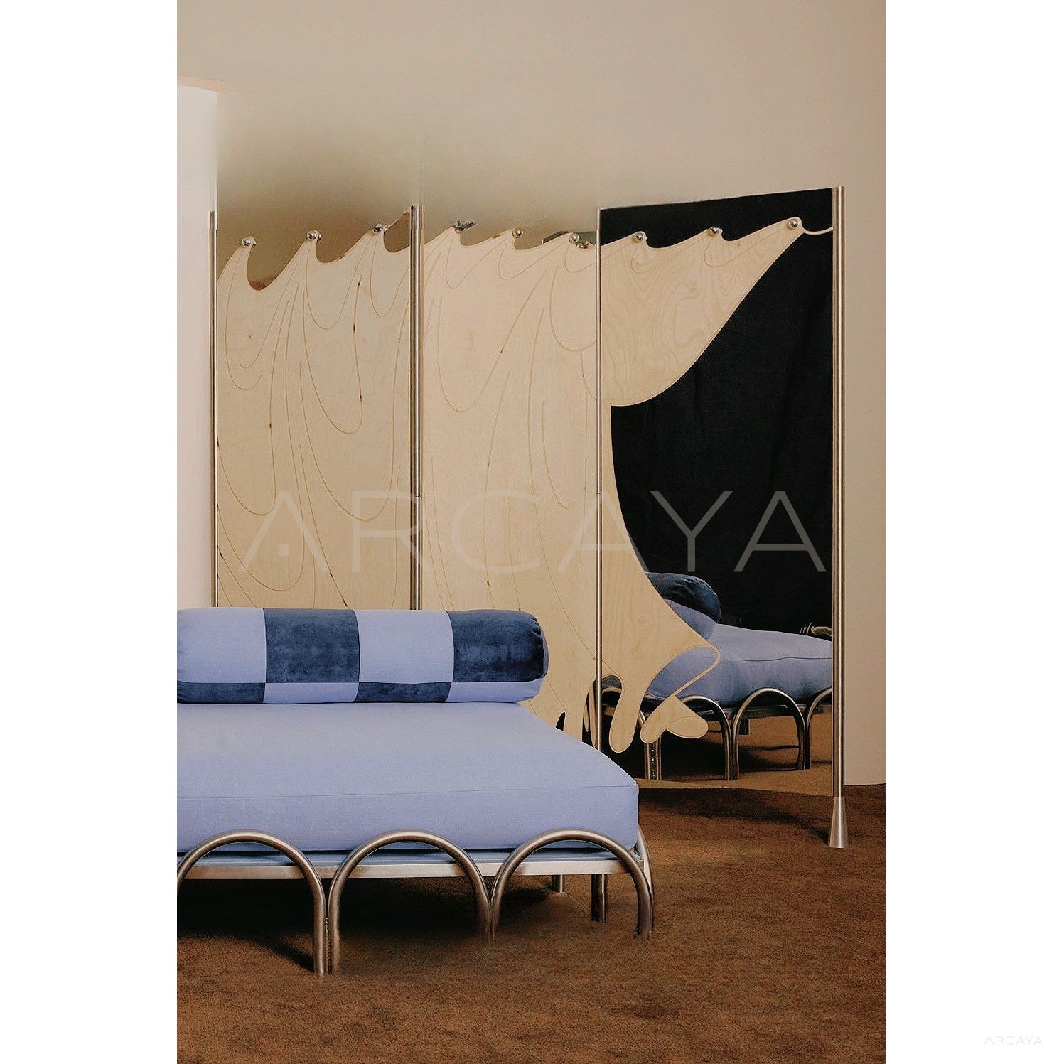 Contemporary Minimalist Art Folding Screen