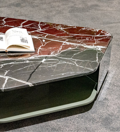 Mira Birch Coffee Table - front view 02