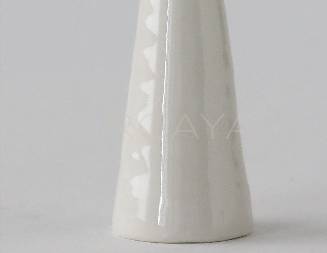 Sunxun Collab White Ceramic Candle Holder - scene