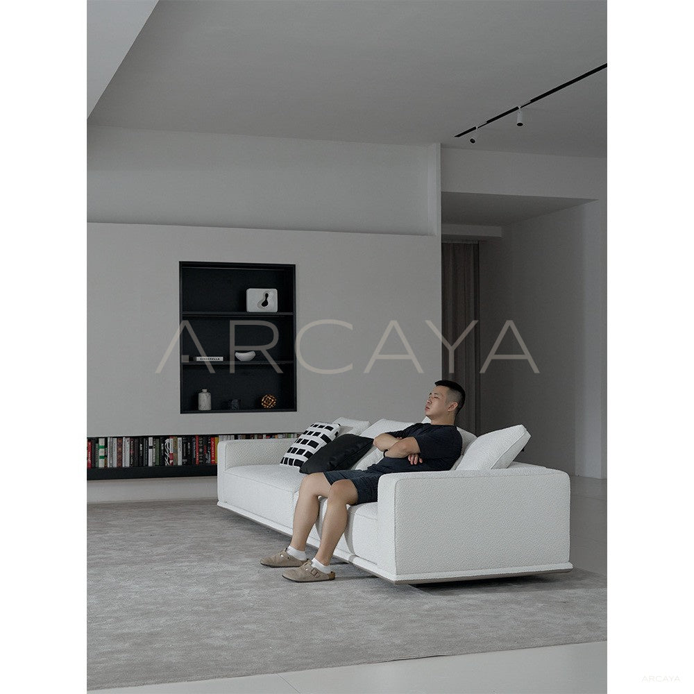 Large Minimalist Sofa - scene
