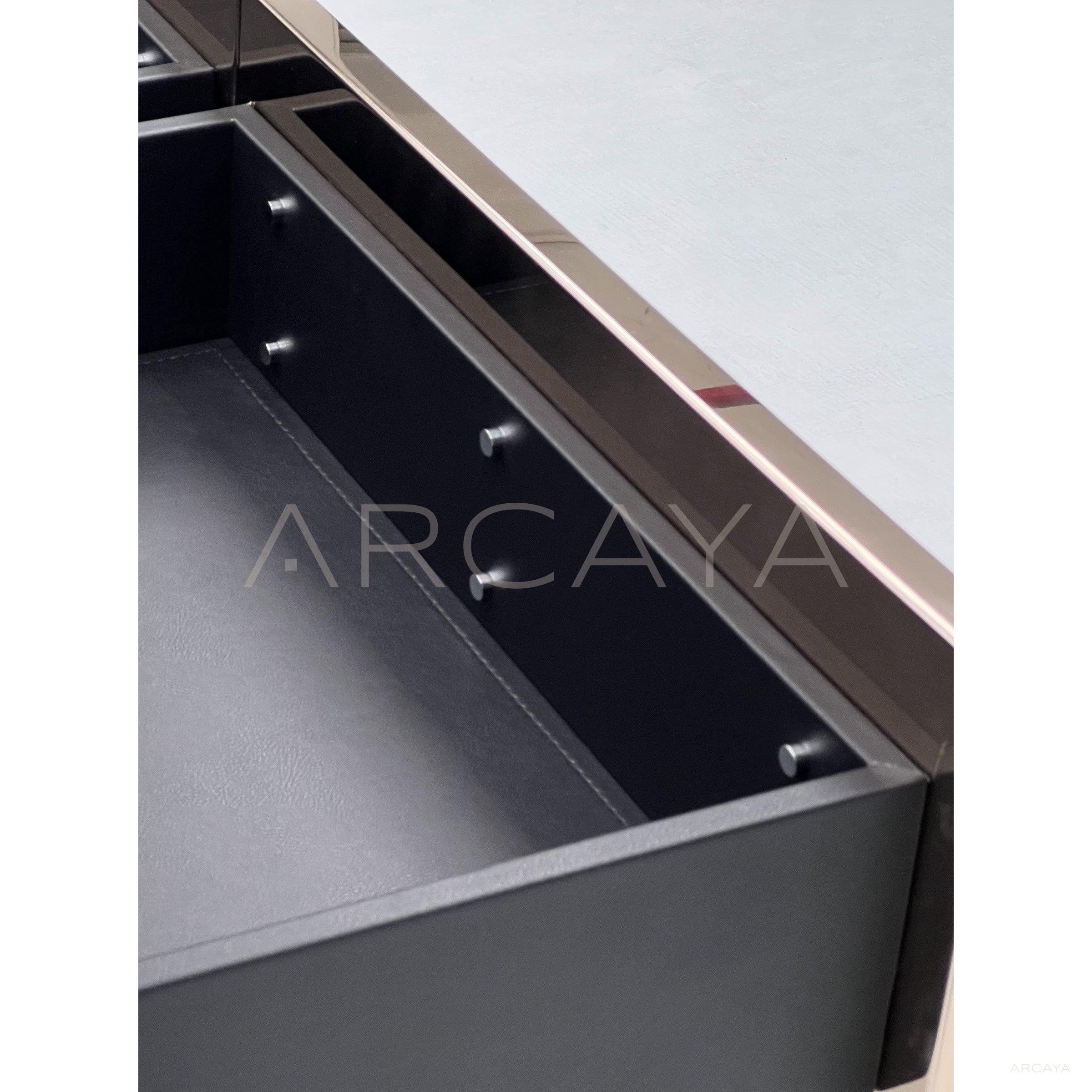 Agate Stone Entryway Console - scene