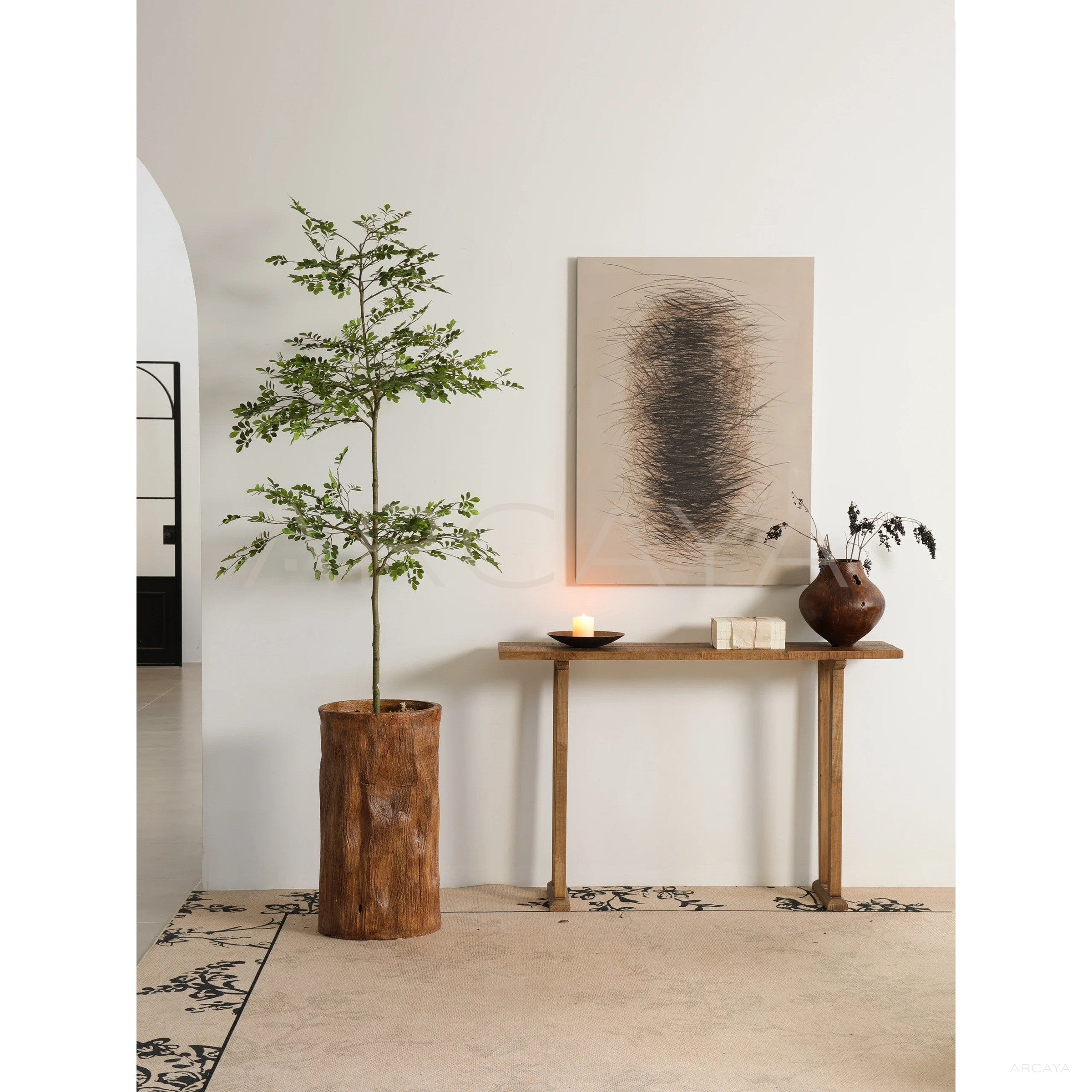 Mid Century Wabi Sabi Decor — Console