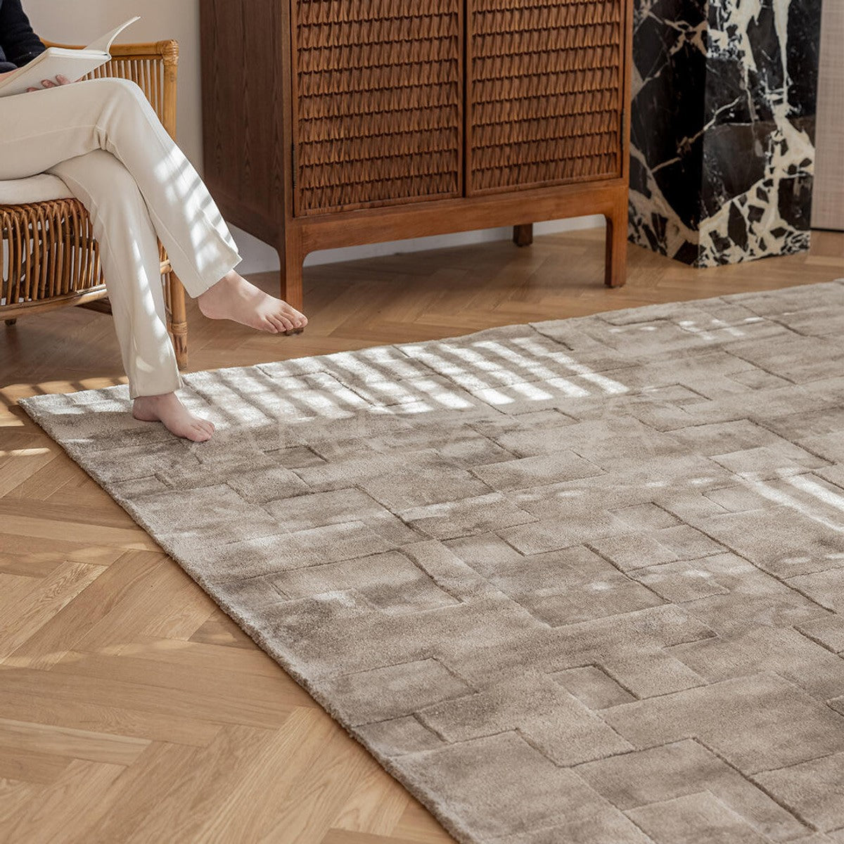 Versatile Everyday Rug - scene