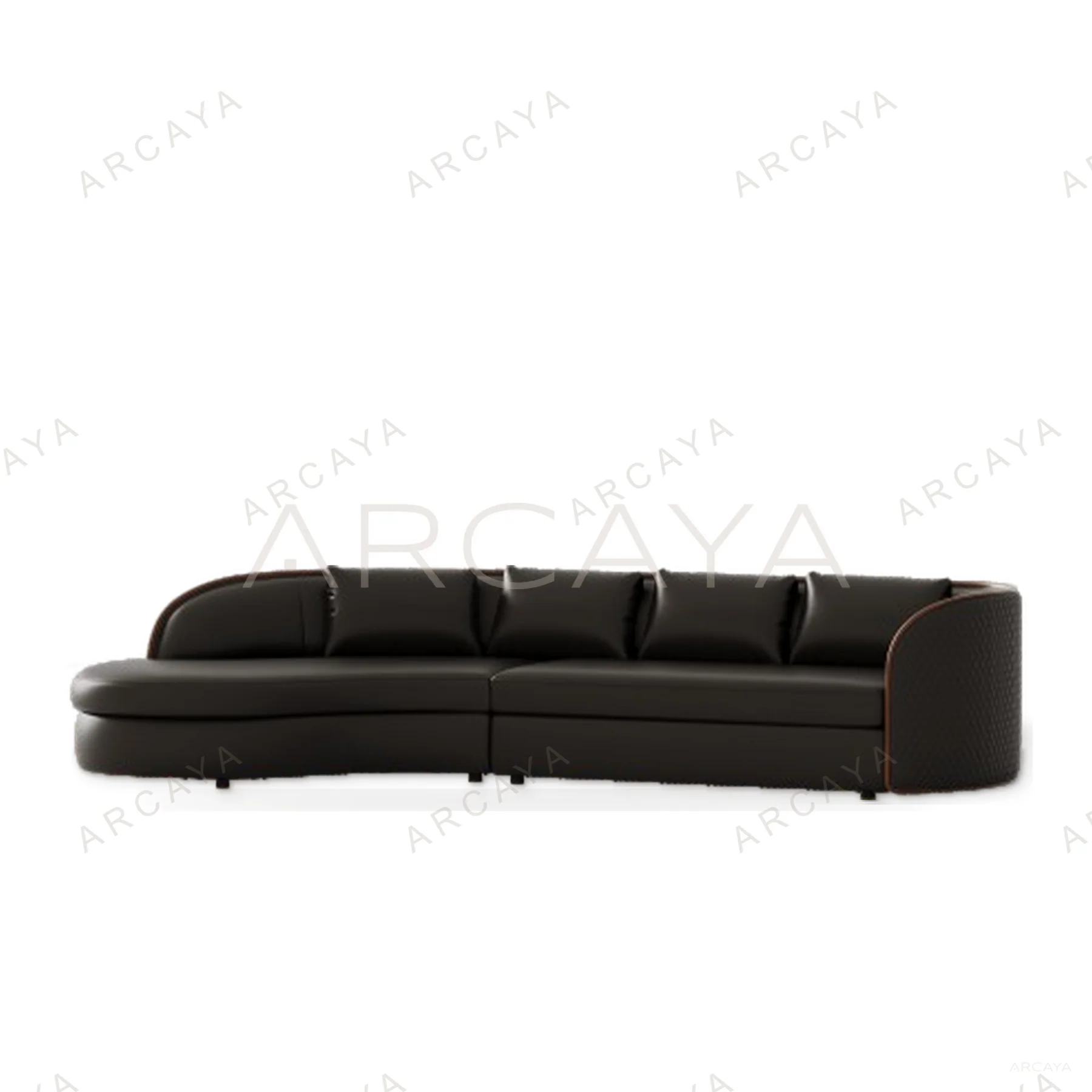 Luoyi Curved Sofa — view 10