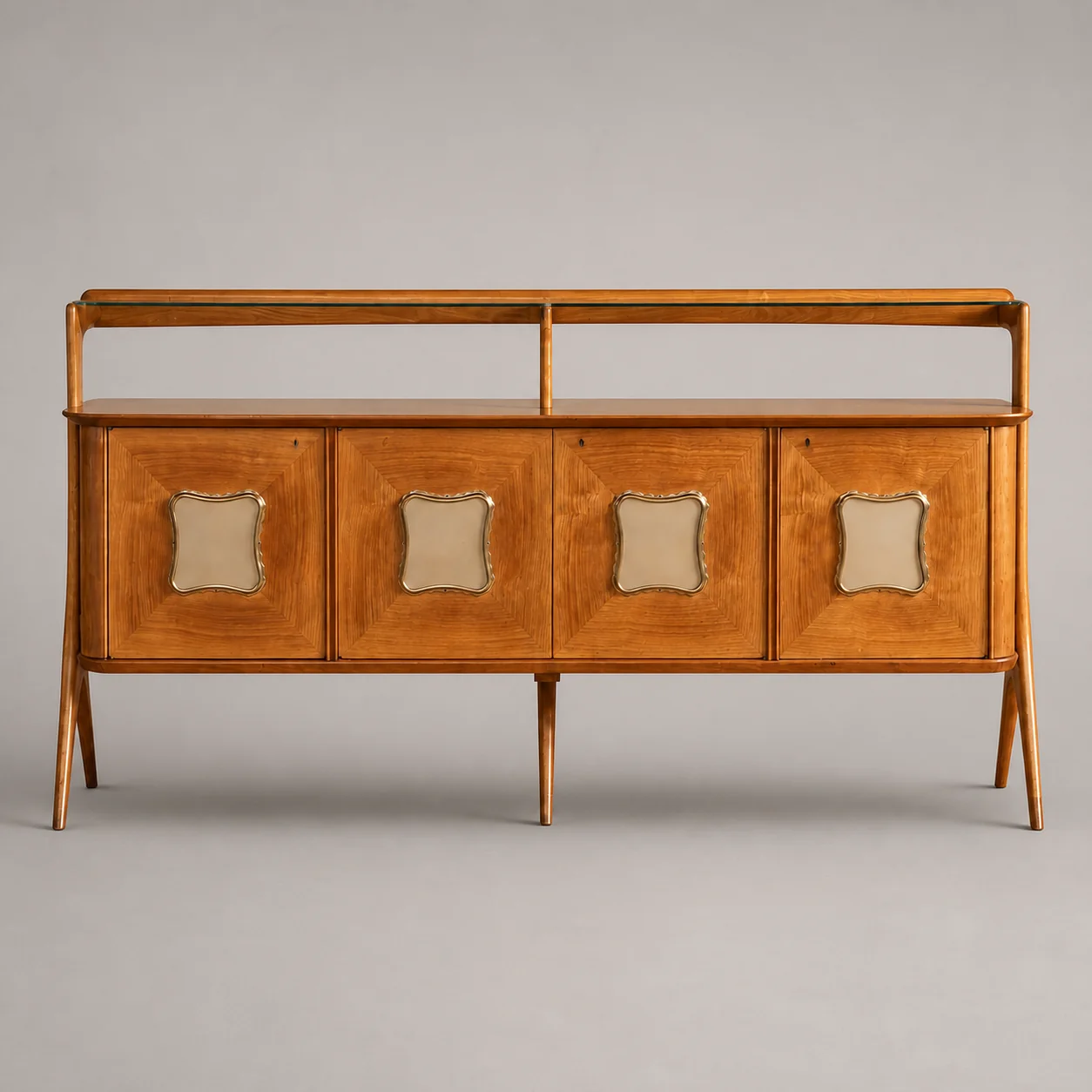 A00084 Cabinet in a finished interior.