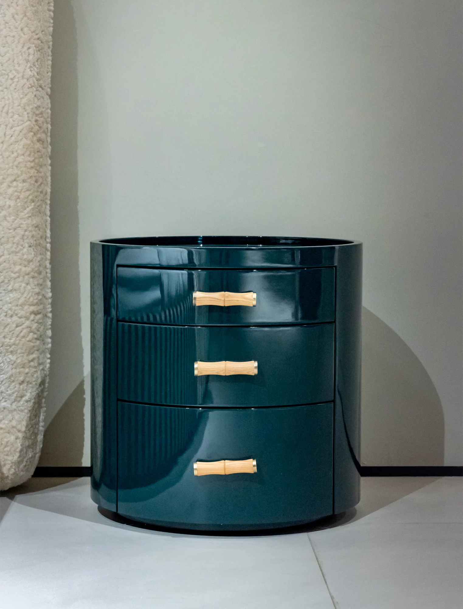 A00223 Nightstand in a finished interior.