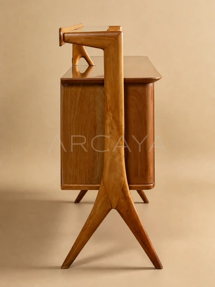 Fiera Linen Cabinet - front view 05
