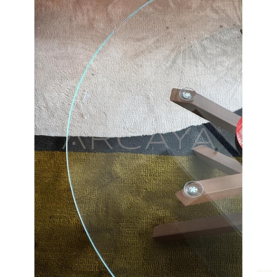 Jeaek Star Round Coffee Table - scene