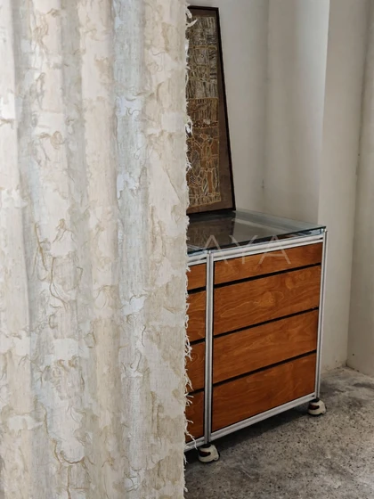 Pearl Oak Curtain Panel — interior view 05