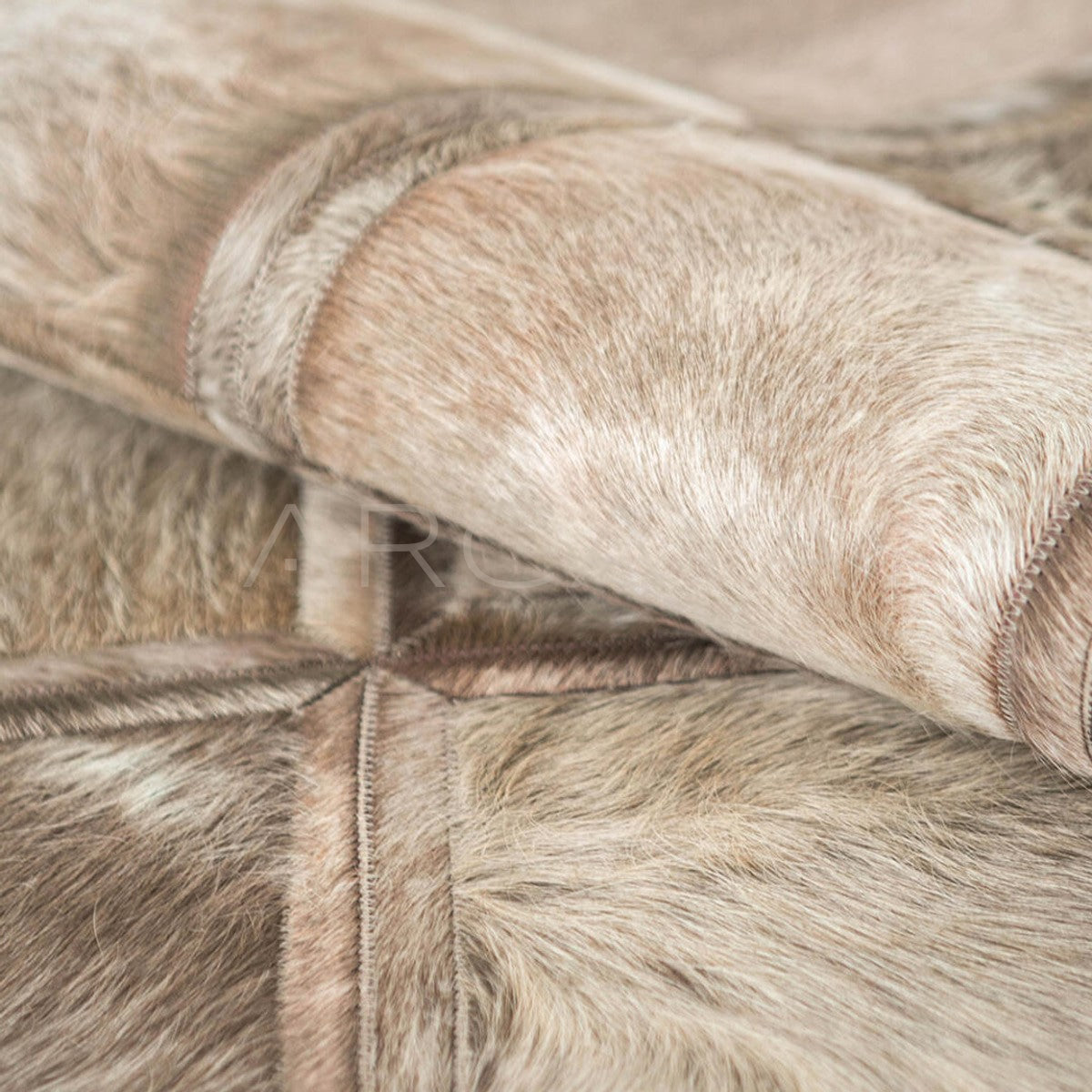 Natural Cowhide Rug - scene