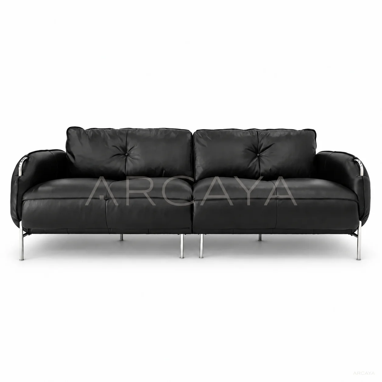 Isla Park Straight Sofa - product view with realistic grounded contact shadow