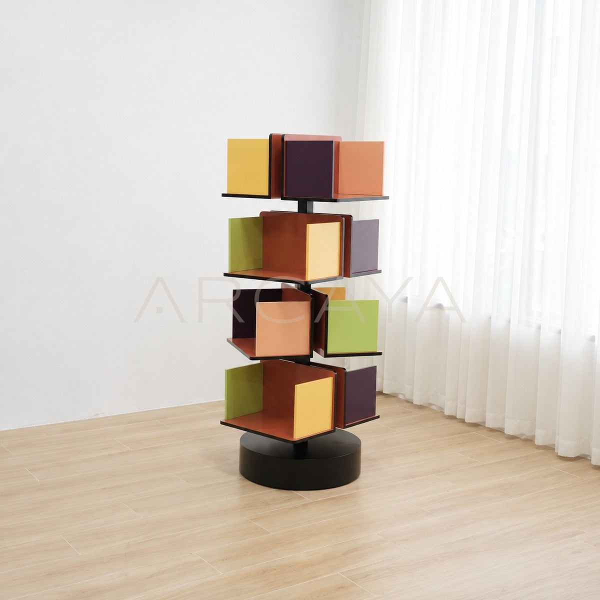 Yiduo Swirl Color Bookcase - main