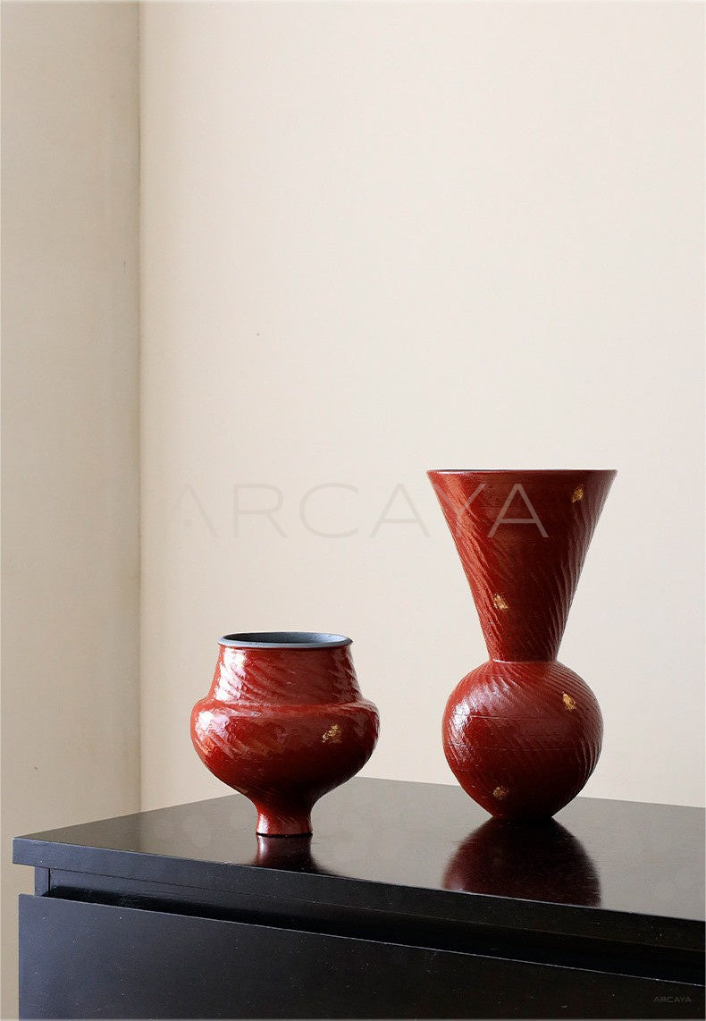Dadan Jingdezhen Porcelain Vase Chinese Art - scene