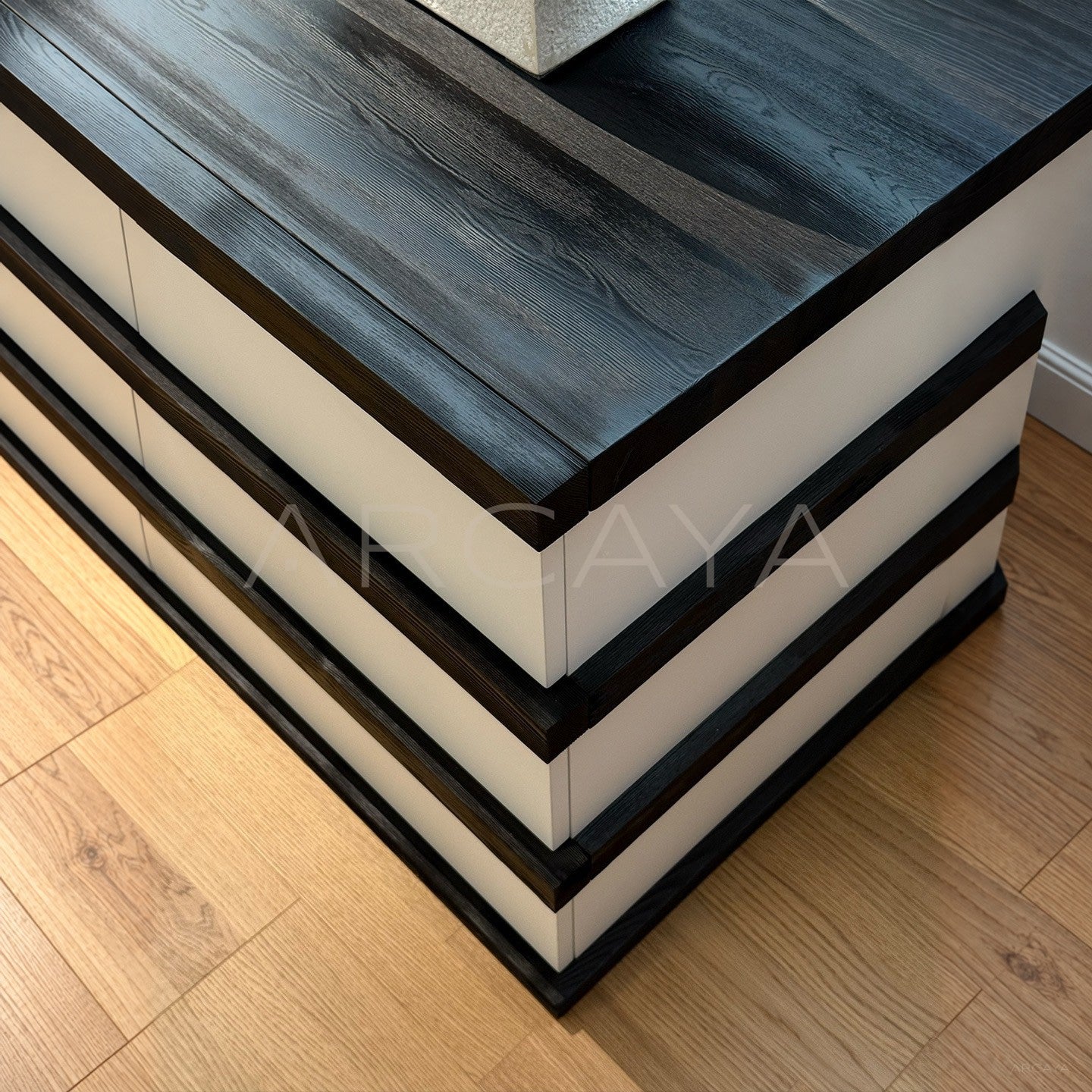 Black White Minimalist Sideboard - main