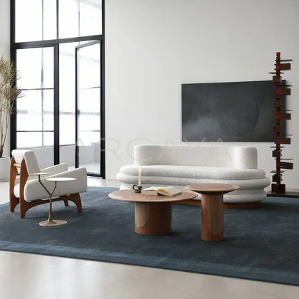 Bria Birch Coffee Table - front view 01