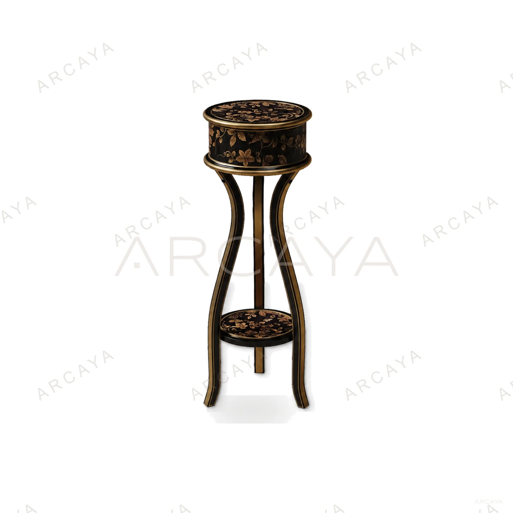 Laffert Three-Legged Flower Stand — view 03