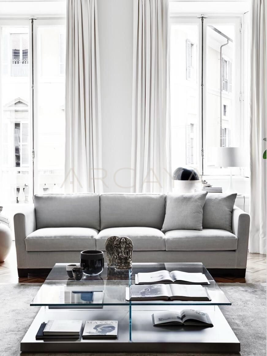 Glass Coffee Table - scene
