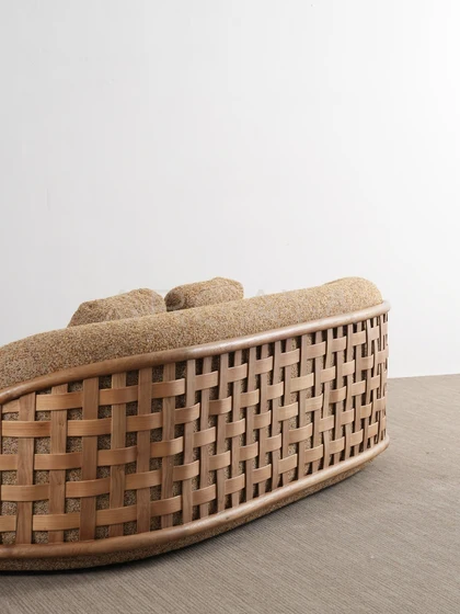 Faye Ash Straight Sofa - product detail 12