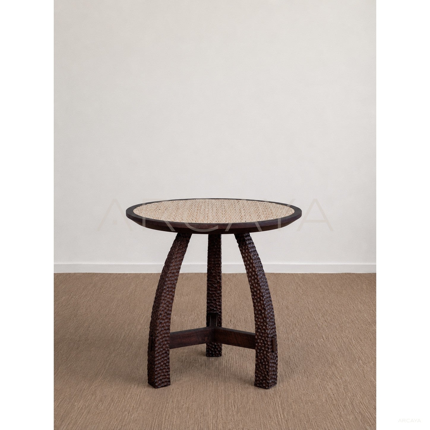 Imprint Hand Carved Coffee Table