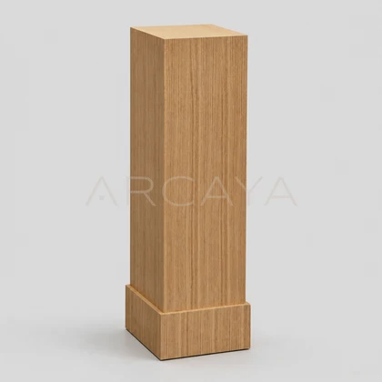 Sable Birch Plant Stand - front view 03
