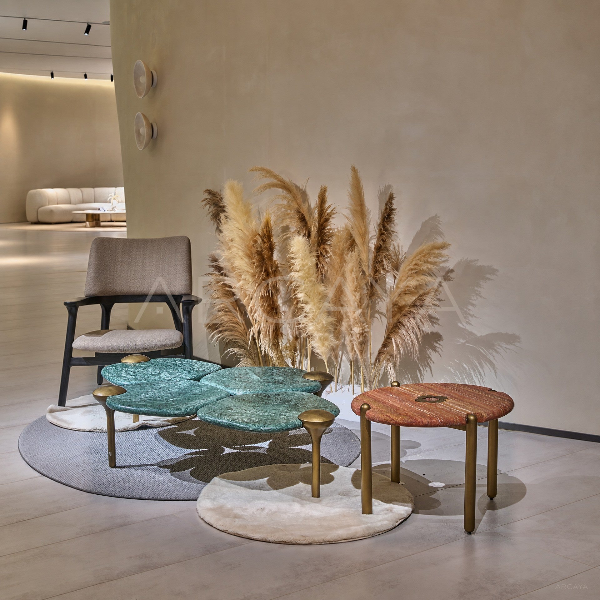 Stone Art Coffee Table