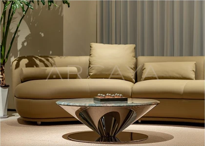 Maren Blanc Coffee Table - front view 02