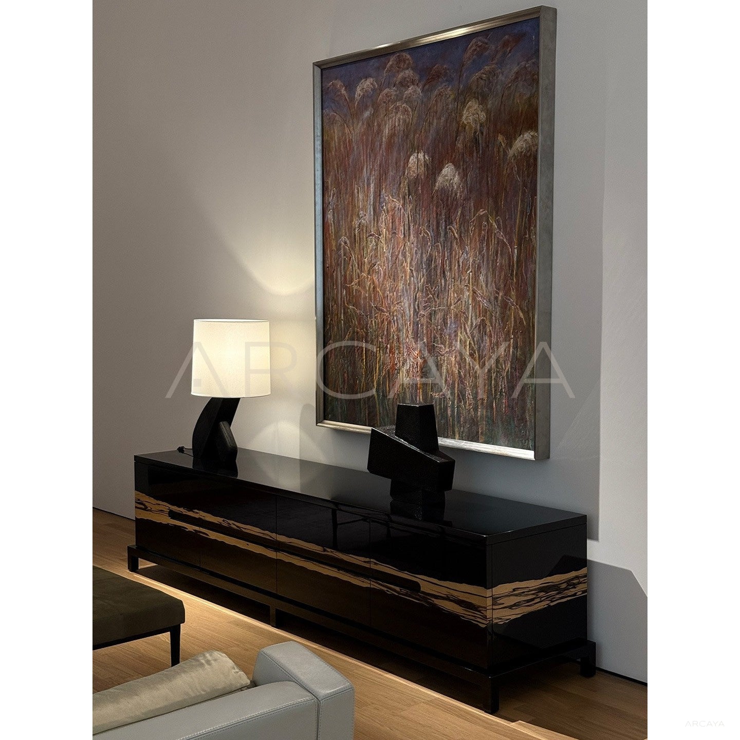Bora Old Money Style Tv Stand - scene