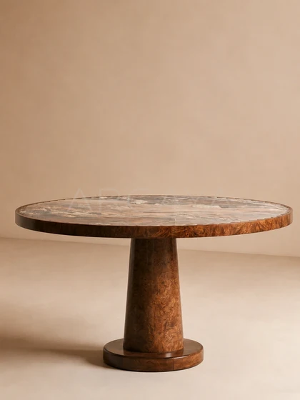 Haven Garden Dining Table - front view 04
