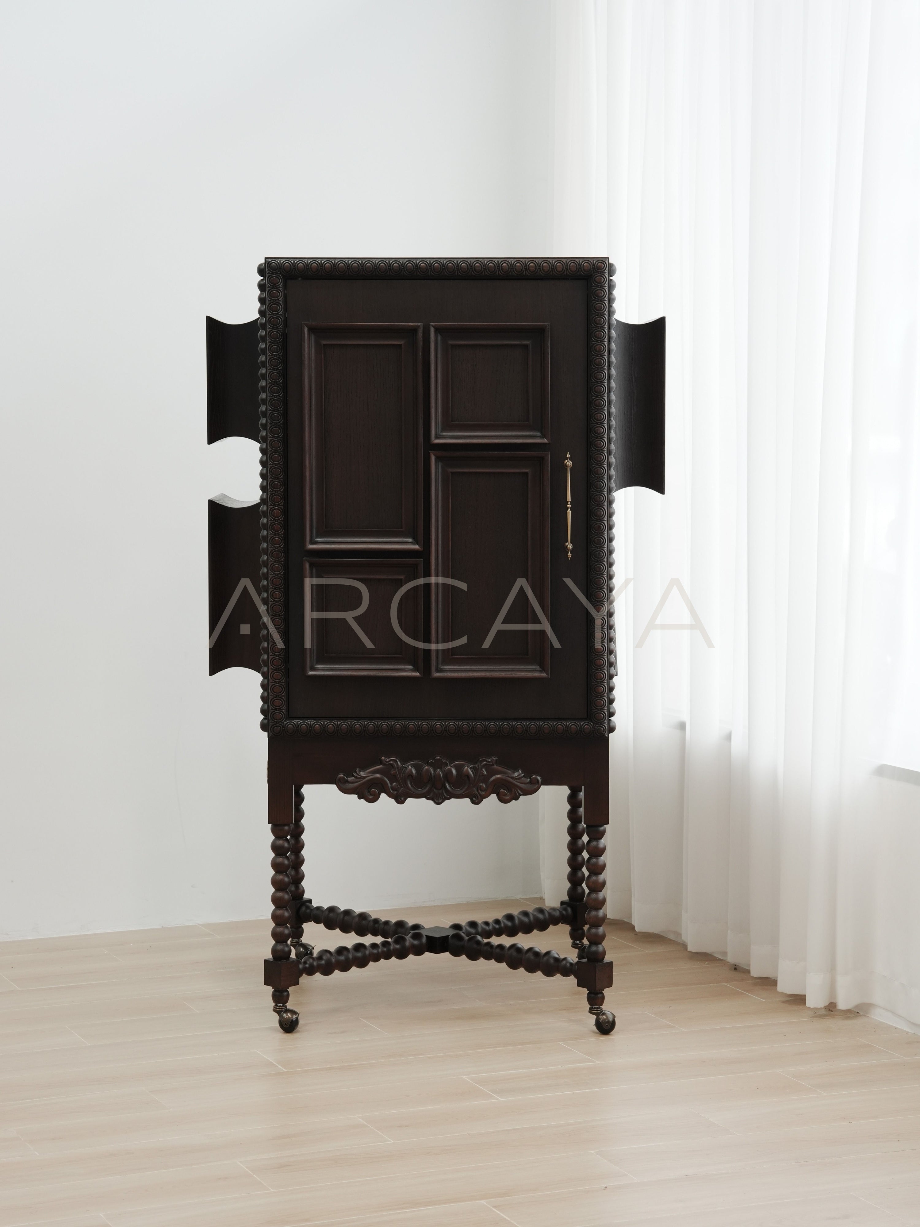 Yiduo Carved Sequence Cabinet - scene
